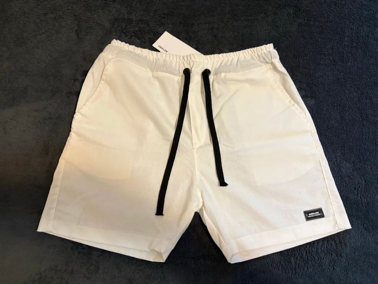Short Linho Osklen - M - Foto 2