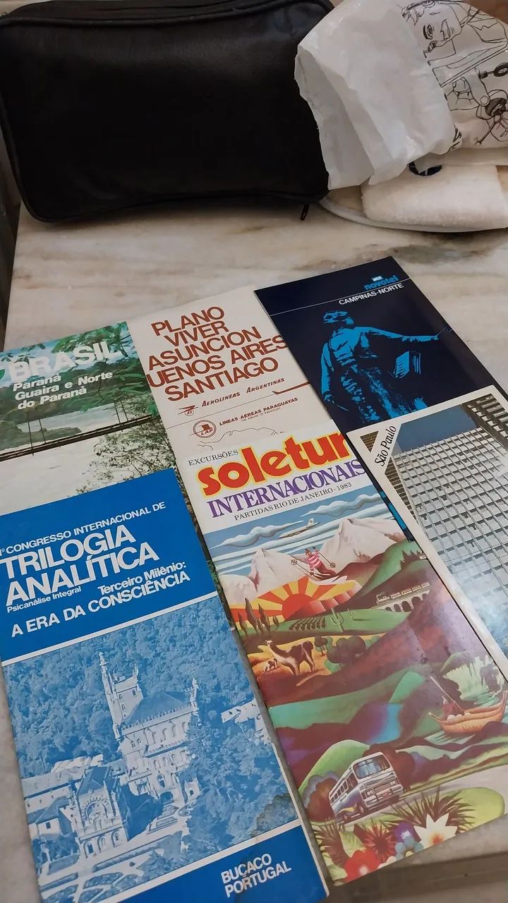 antigo kit da varig contendo necessaire e diversos itens - Foto 5