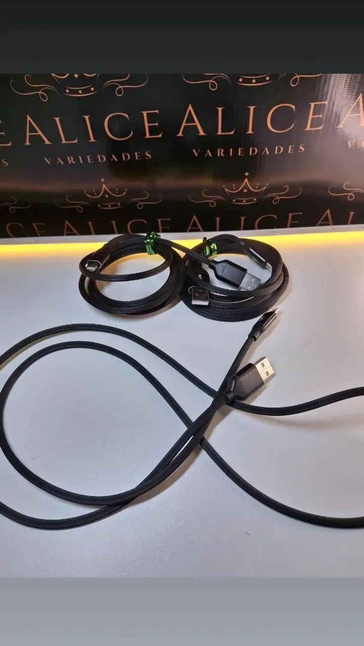 Cabo de iPhone USB lightning 