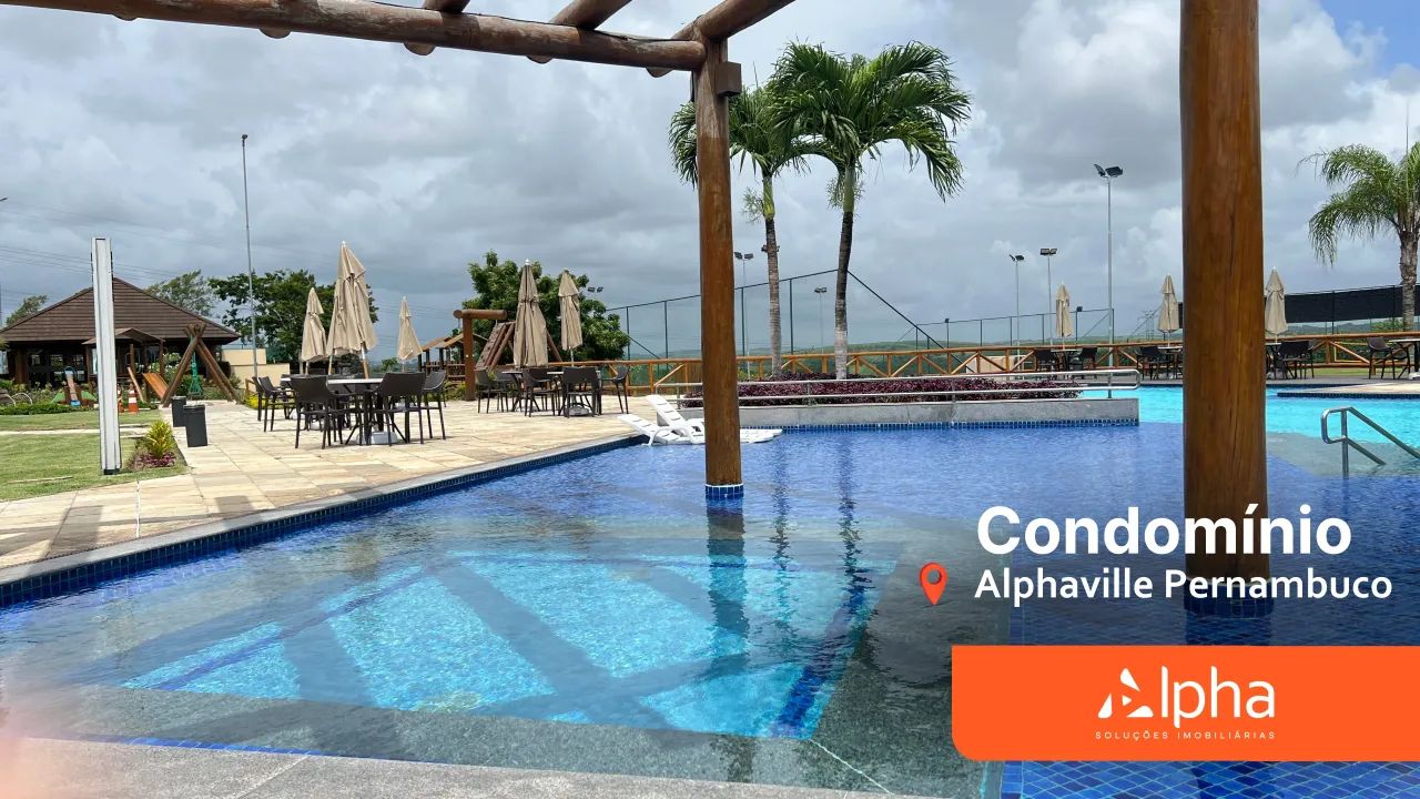 Vendo lote no Alphaville Pernambuco 1 (Nascente e proximo ao clube) - Foto 2