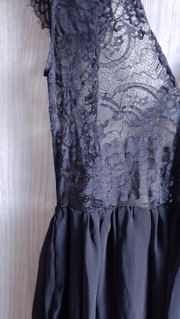 Vestido Longo com Renda  - Foto 2