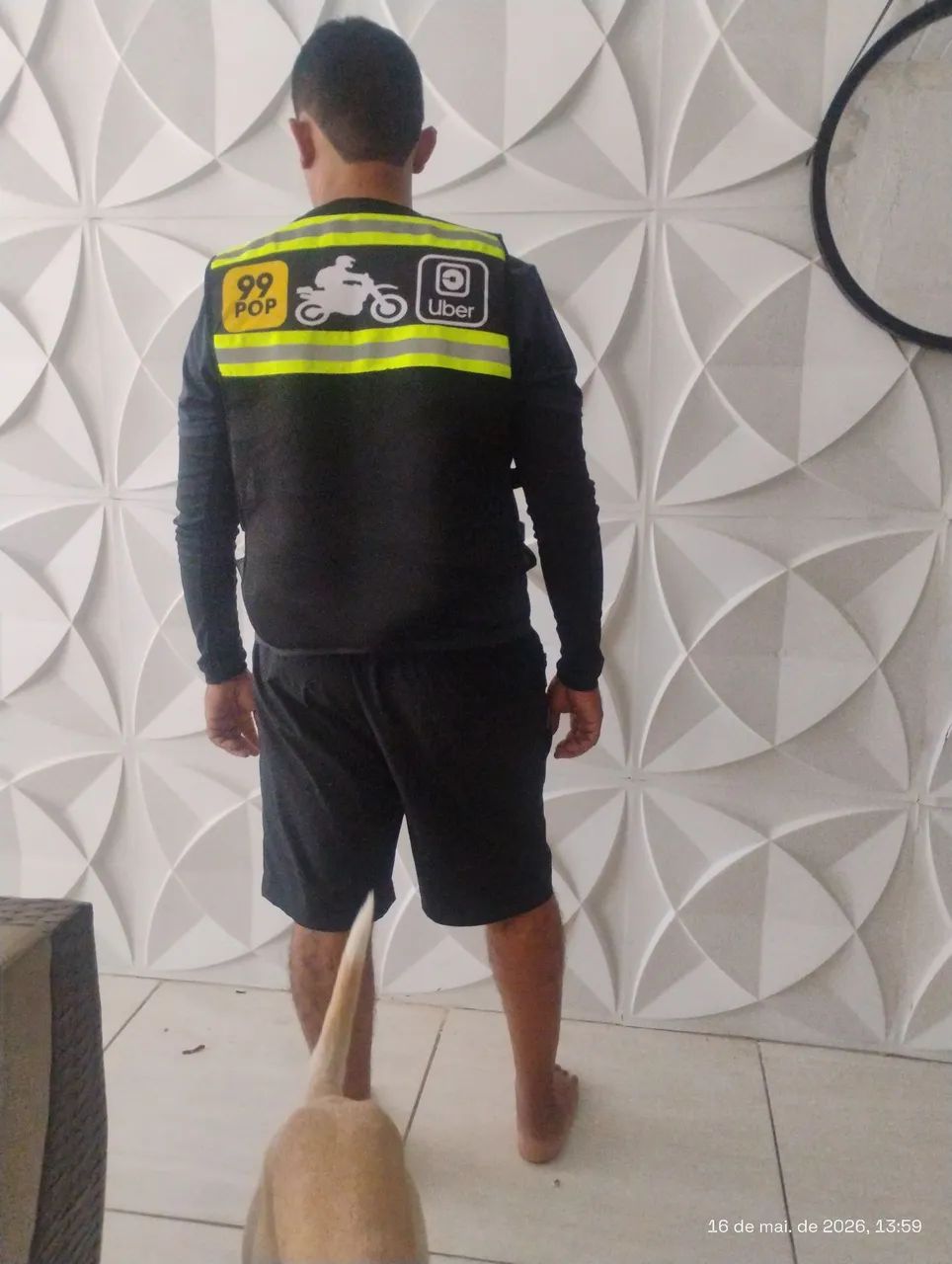 C novos colete para moto boy e  moto uber  - Foto 2