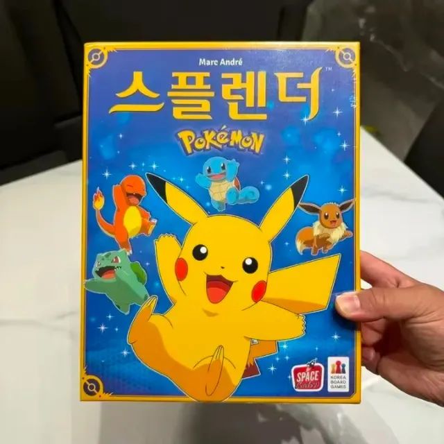 Jogo tabuleiro Pokemon coreano