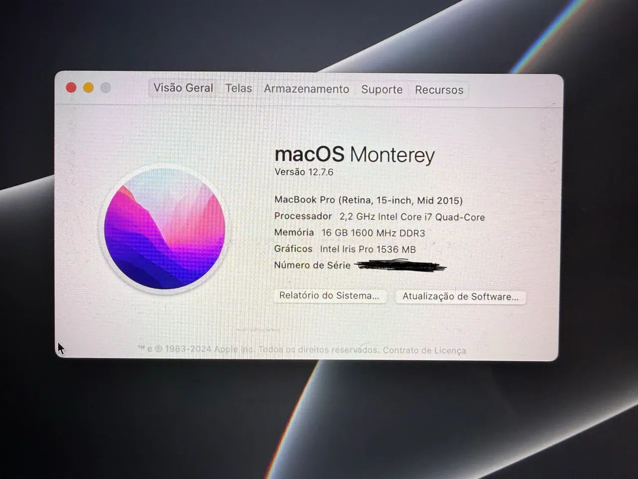 Macbook Pro 15 2015 i7 16gb - Notebooks - Centro, Belo Horizonte