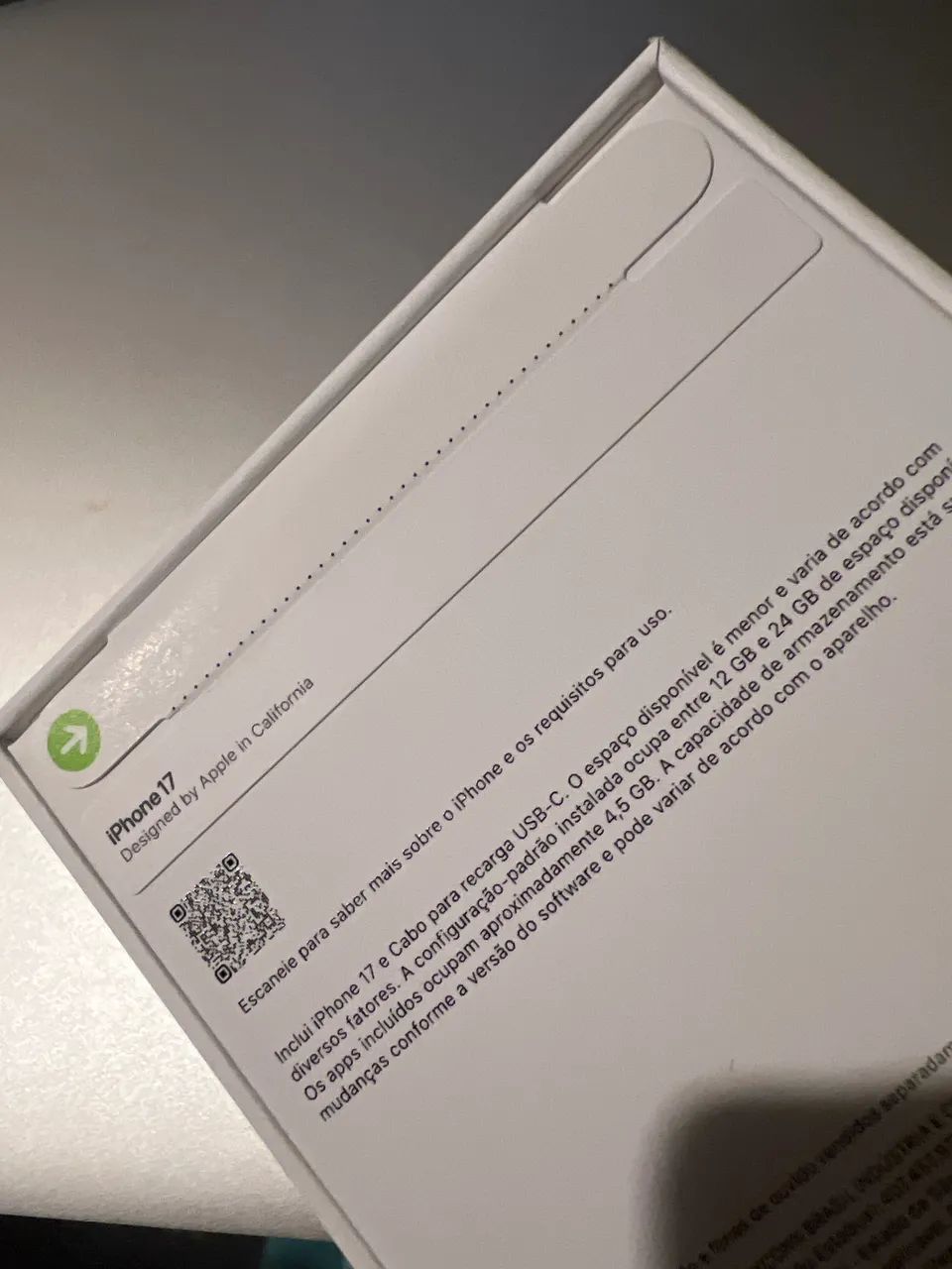 Iphone 17 256 gb lacrado (nacional com nota e garantia) - Foto 2
