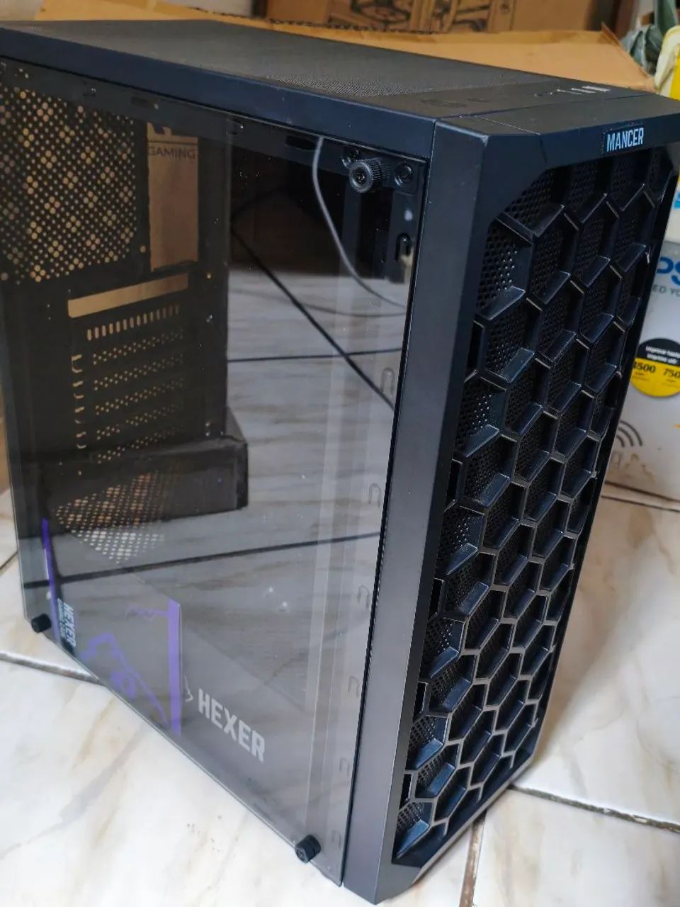 Gabinete Mancer Hexer Mid-Tower - Foto 2