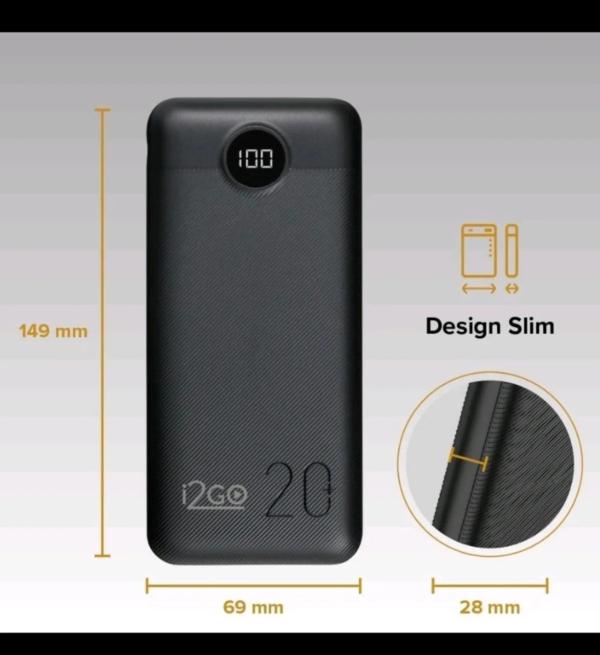 Power bank 20.000mhz