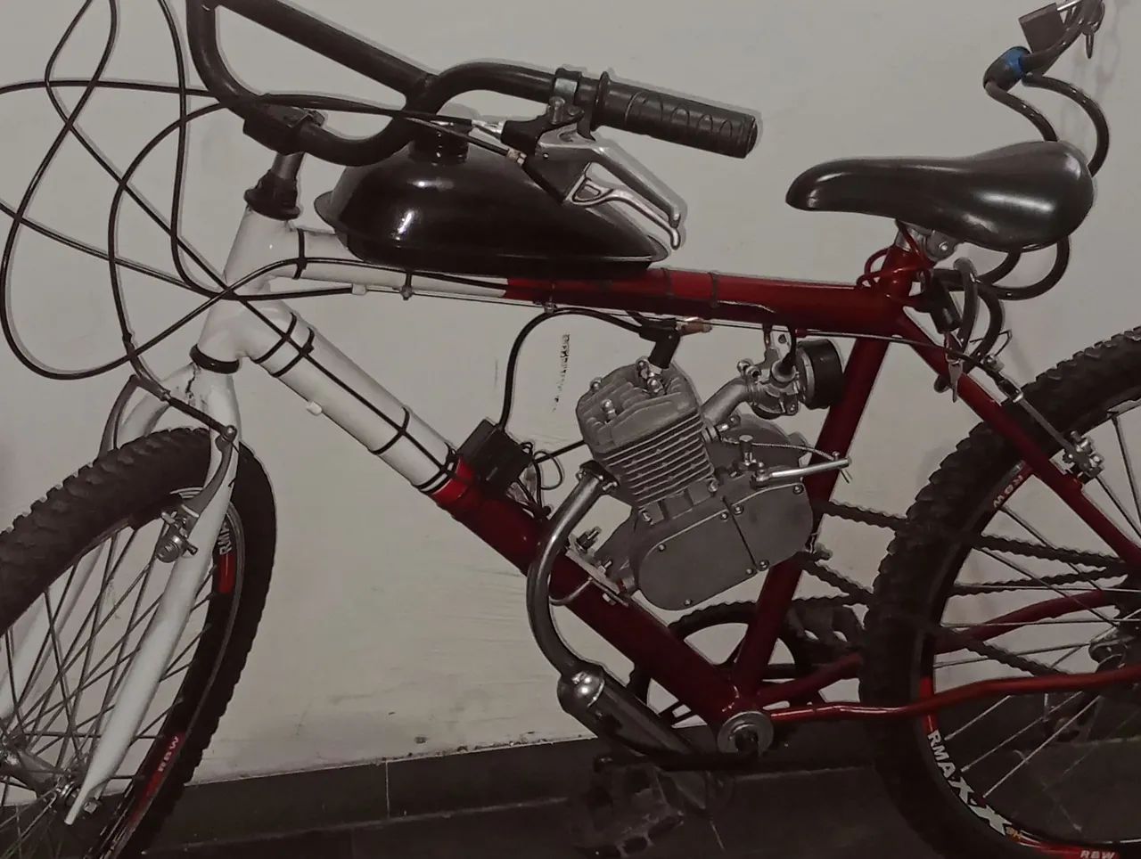 bicicleta motorizada 80cc 