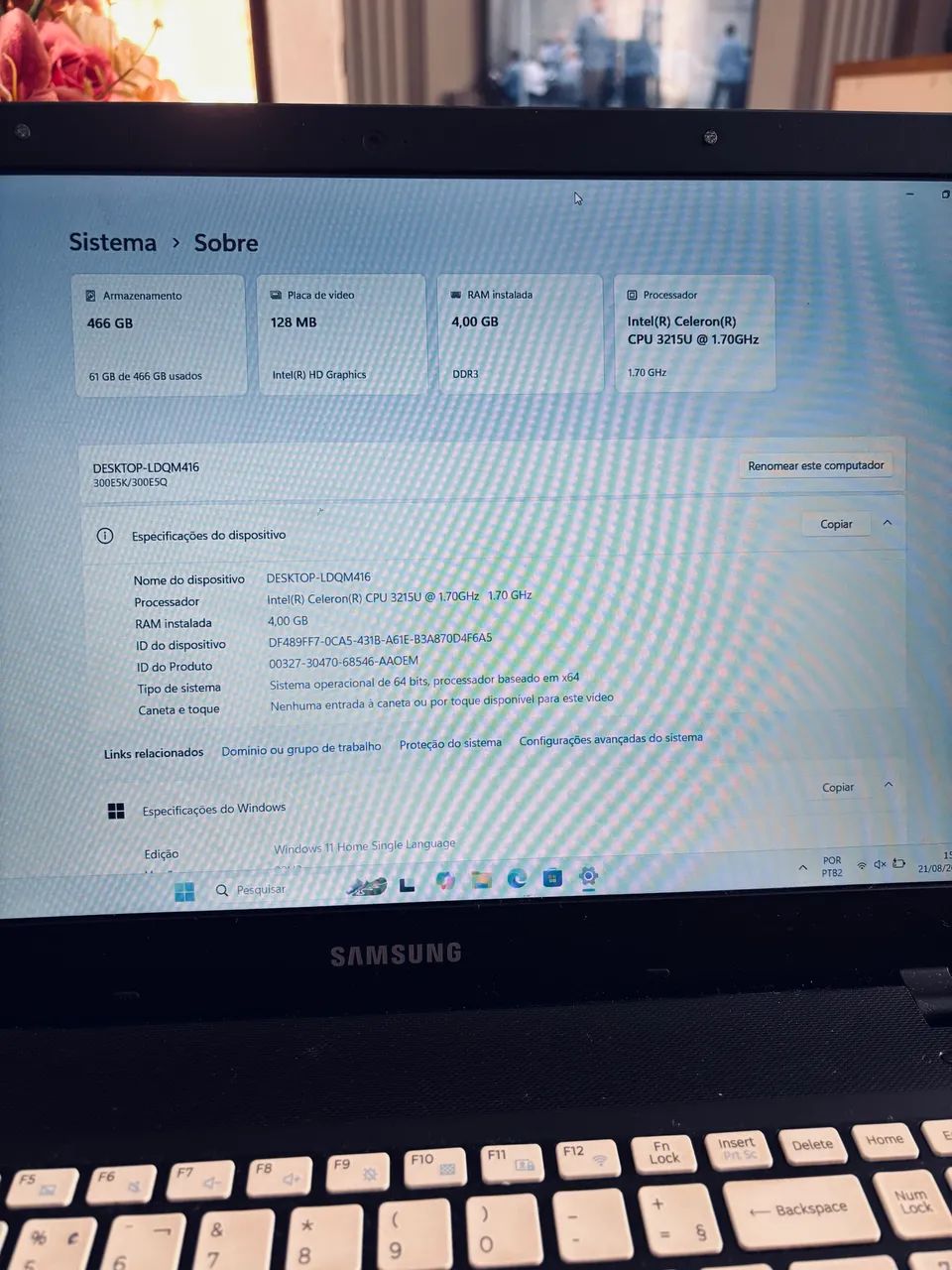 Notebook Samsung  - Foto 4