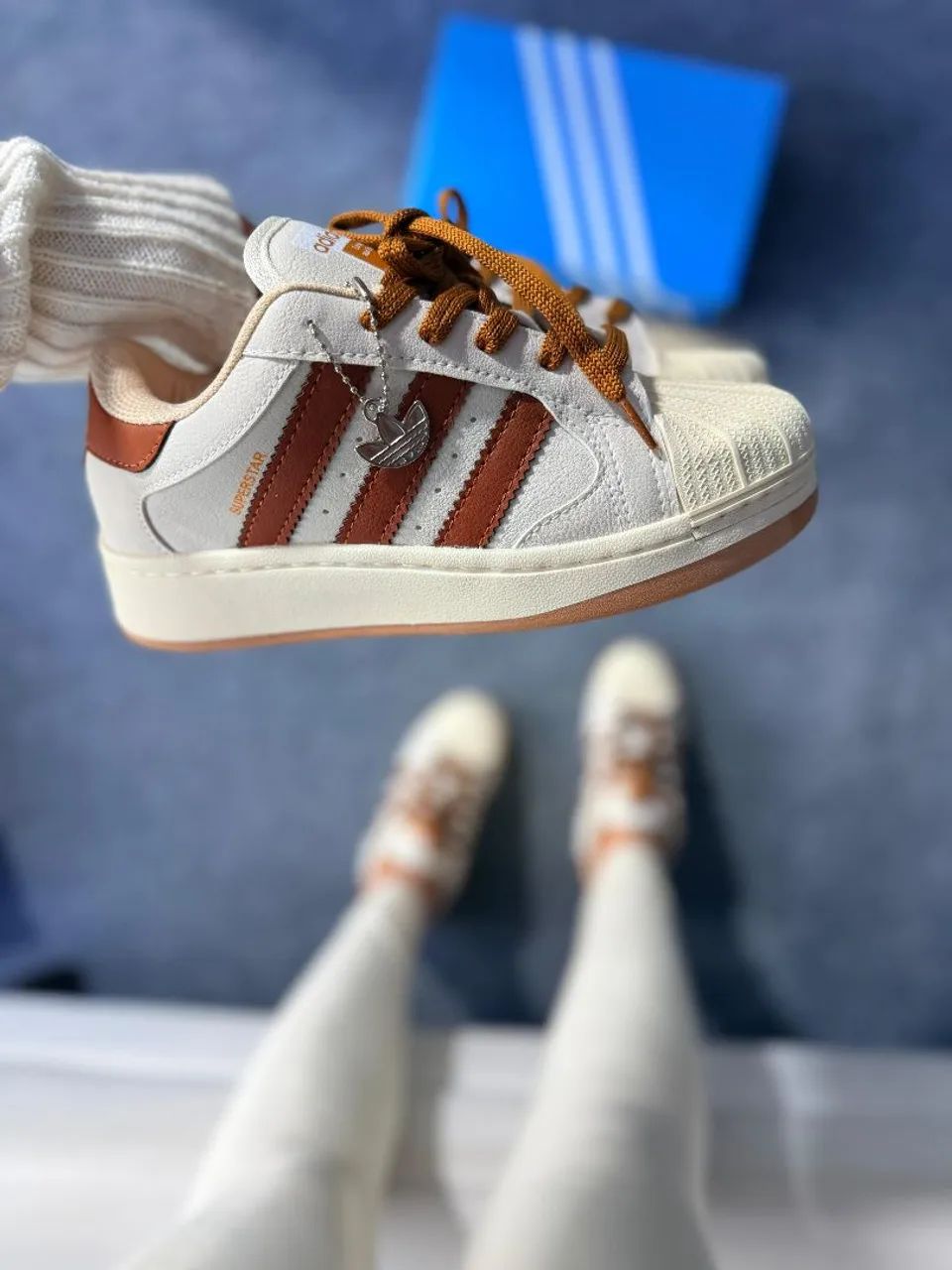 Tênis Adidas Super Star Plataforma  - Foto 5