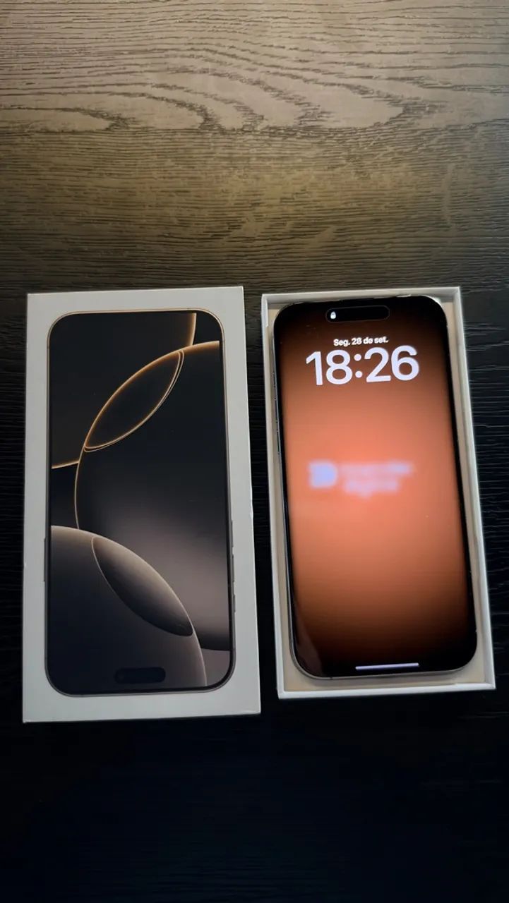 iPhone 16 Pro Max 256GB Titânio Natural - Impecável - Foto 4