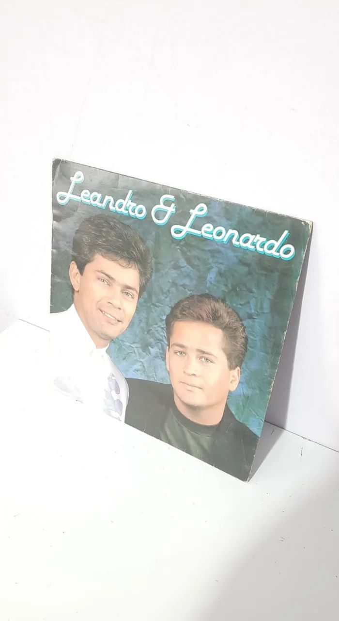 LP Leandro E Leonardo Original 1991 Chantecler Pense Em Mim Vinil