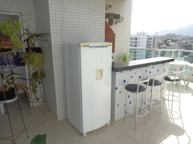 Cobertura C/piscina e churrasqueira p/ 15 pessoas, 3 Suítes C/Ar cond - Foto 4