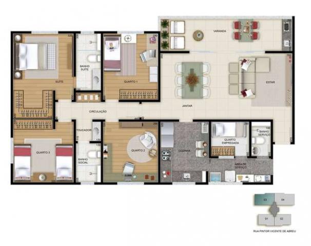 Vivere - 99m² a 127m² - Belo Horizonte, MG - Foto 15