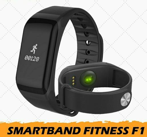 Pulseira Inteligente Smartband F1 Plus Monitor Cardíaco