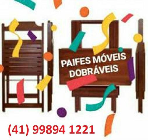 Mesas e Cadeiras Dobráveis - Paifes