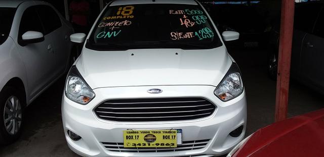 Ford ka sedan 1.5 completao com gnv novíssimo