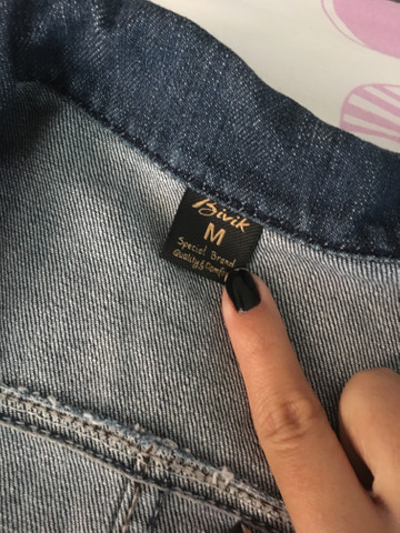 jaqueta jeans feminina bivik