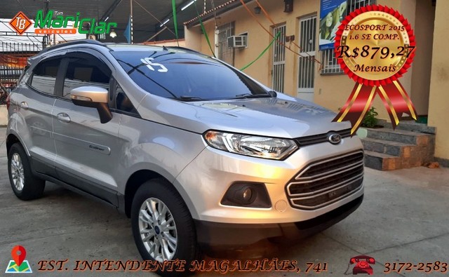 ECOSPORT 1.6 2015 60MIL KM, COMPLETA, IMPECAVEL!