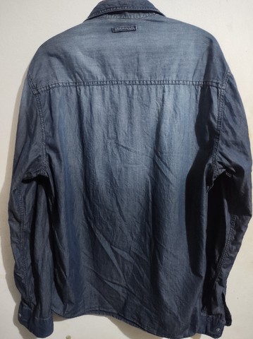 Camisa jeans Ellus Second floor Tam. G - Foto 3