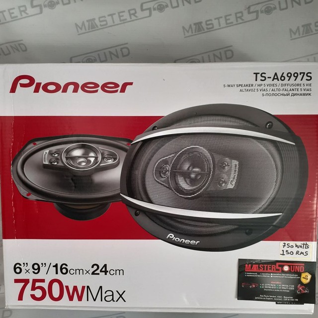 Par de alto falante. Pioneer TS-A6997S. 6X9".750watts,150RMS.Garantia. Novo.Instalado.  - Foto 3