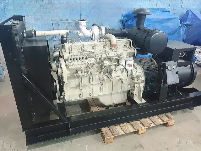 Gerador de Energia 165/150 KVA Revisado C/ Garantia Testado em Carga Motor Cummins / MS