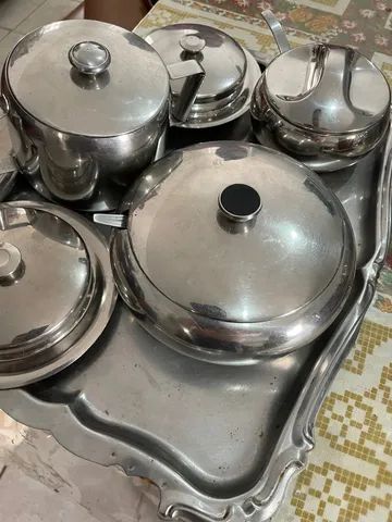 Conjunto de chá inox  - Foto 3