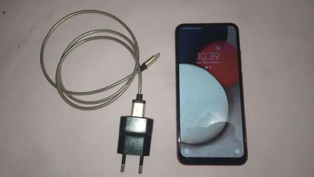 Celular Samsung Galaxy A02S com película 