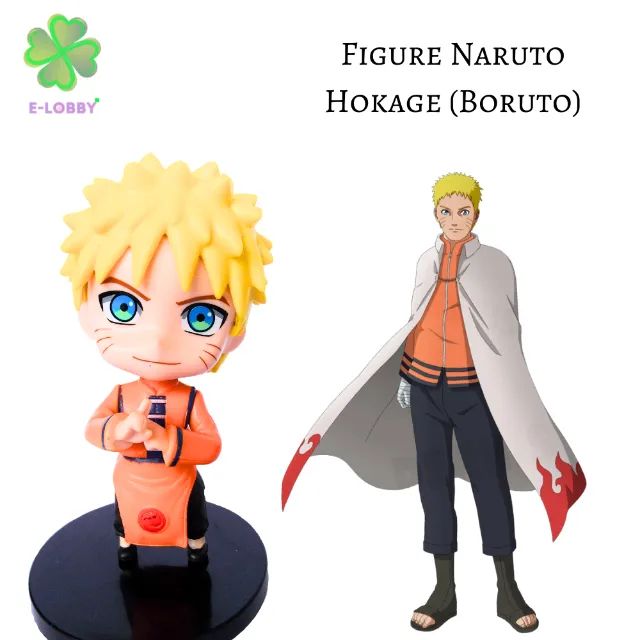 Boneco Action Figure Naruto Hokage Naruto Shippuden Boruto