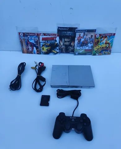 Playstation 2 com jogos em segunda mão durante 80 EUR em Avilés na