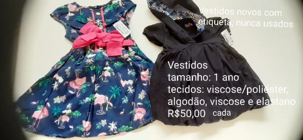 Vestidos novos infantis  - Foto 2
