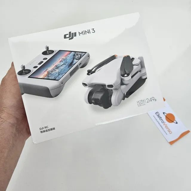 Drone Dji Mini 3 com Tela (LACRADO) 