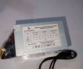 Fonte de Alimentação 250W silenciosa Bivolt conector SATA e IDE  - Foto 2