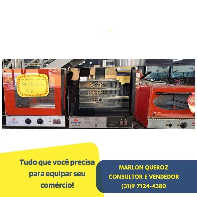 Forno para Bolos, Torta e Salgados Fast Oven Turbo