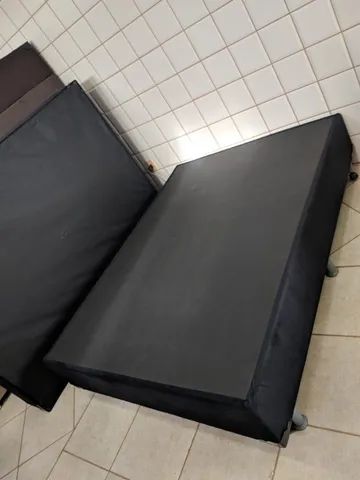 Base box para cama de casal padrão/comum - COM GARANTIA DE FABRICA - Foto 2