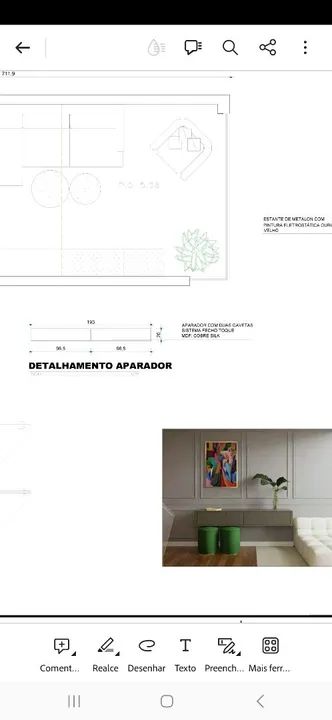 Aparador  Verde - MDF planejado  - Foto 4