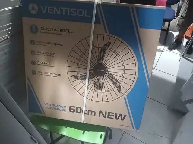 Ventilador de parede 60 cm