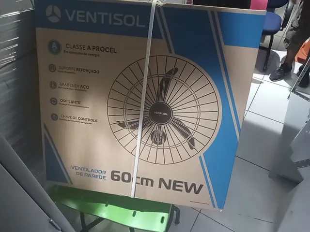 Ventilador de parede 60 cm