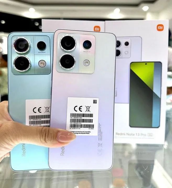 *NOTE 13 Pro 5G 256GB global * $ 2100 *unidade*<br>(8GB de RAM)<br>Verde ,lilas ?