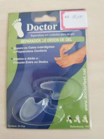 Separador de dedos de gel 