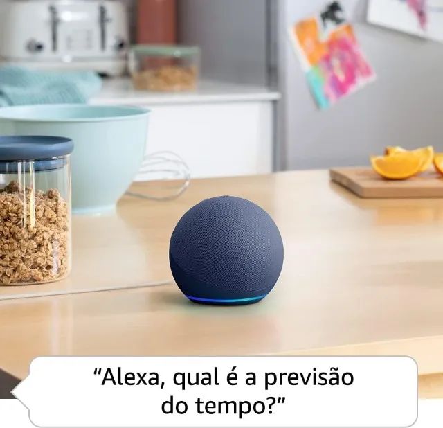 Alexa Echo Dot 5ª geração Preta ou Azul - Foto 4