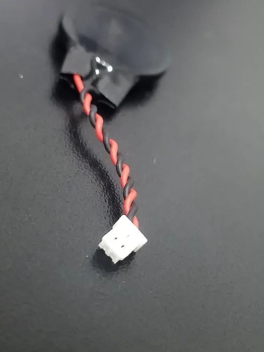 Bateria cmos 2032 para notebook Lenovo ideaped s145 3v com cabo  - Foto 2