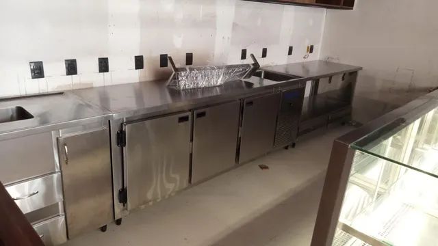 Balcão refrigerado em inox - Foto 5