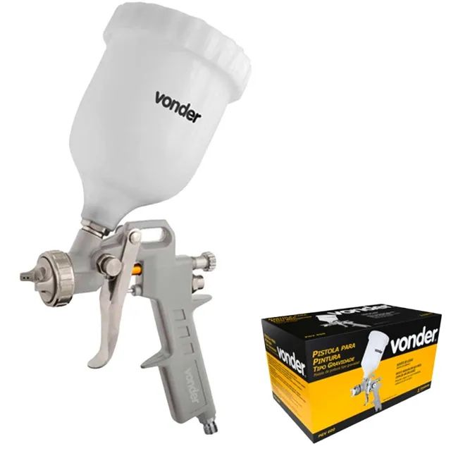 Pistola Para Pintura Tipo Gravidade PGV-600 Vonder - Foto 3