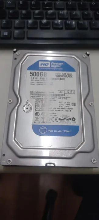 HD Sata 500GB Wester Digital