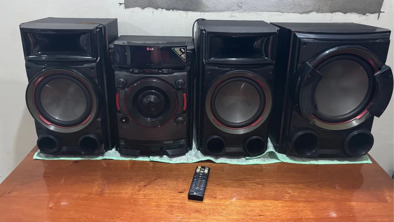 Som LG 1350W 2.1 Canais - 3 Caixas Acústicas - Foto 3