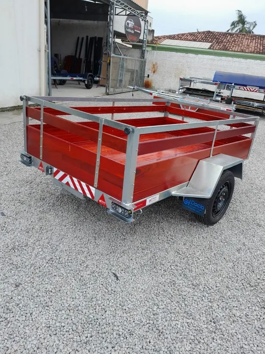 CARRETINHA CARGA ALTA REBOQUE A PRONTA ENTREGA