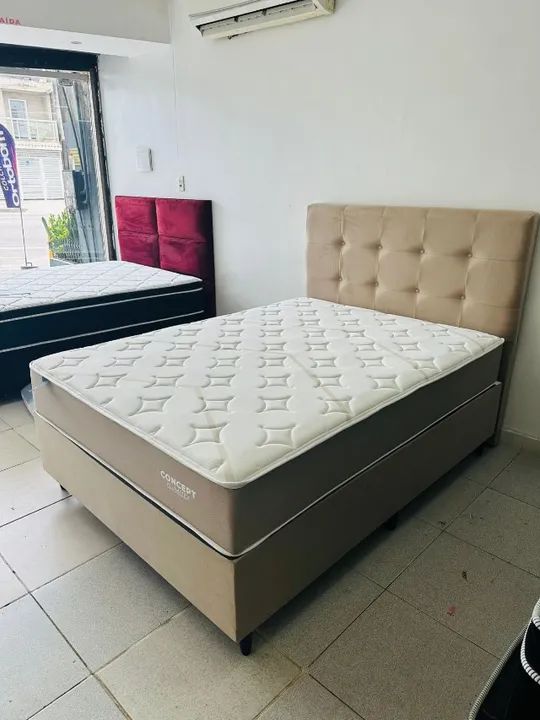 CAMA CASAL CONCEPT MOLAS ENSACADAS TOP DE LINHA