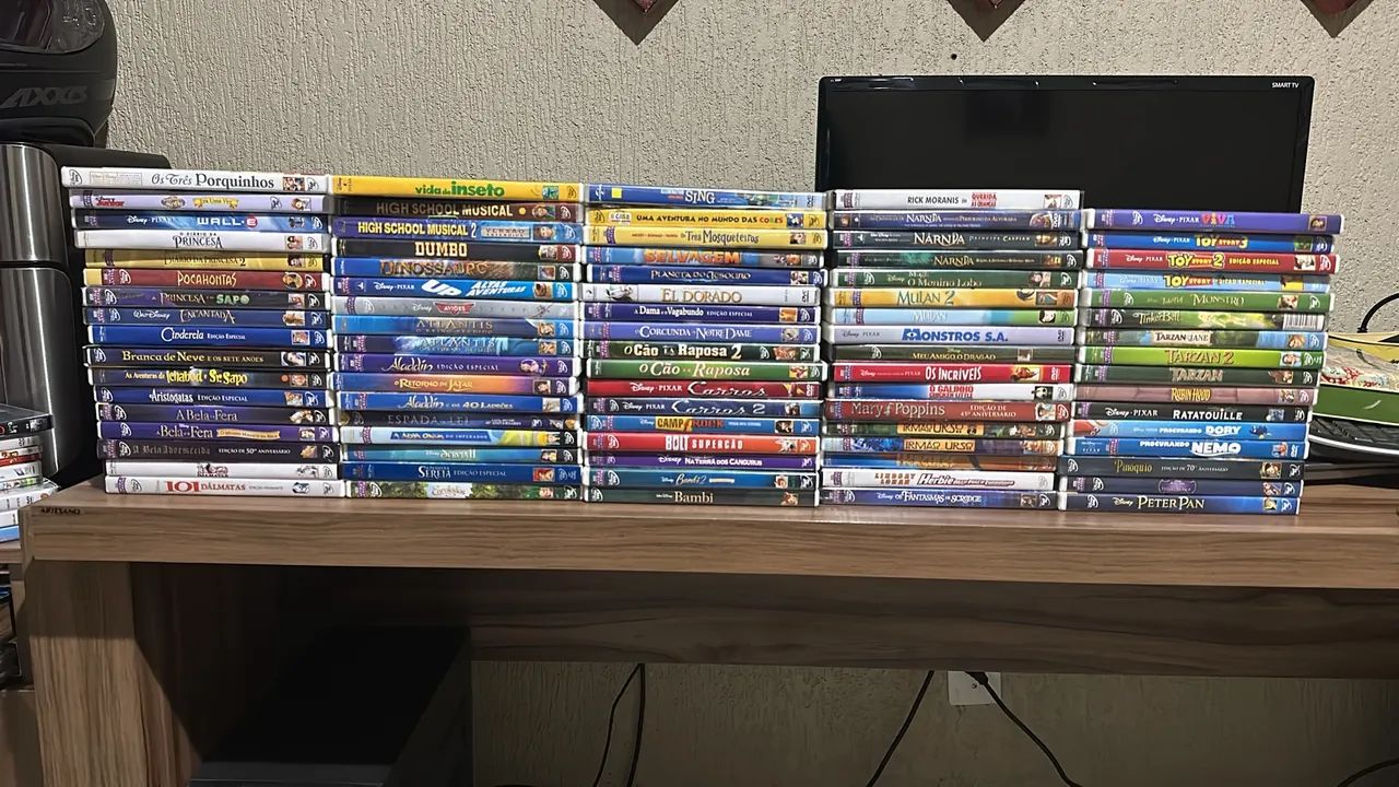 DVD Disney - lote com 75 clássicos - Foto 2