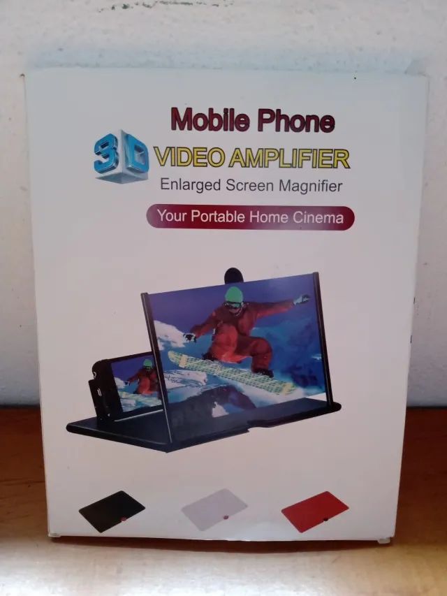  Amplificador de vídeo 3D para celular - Foto 3